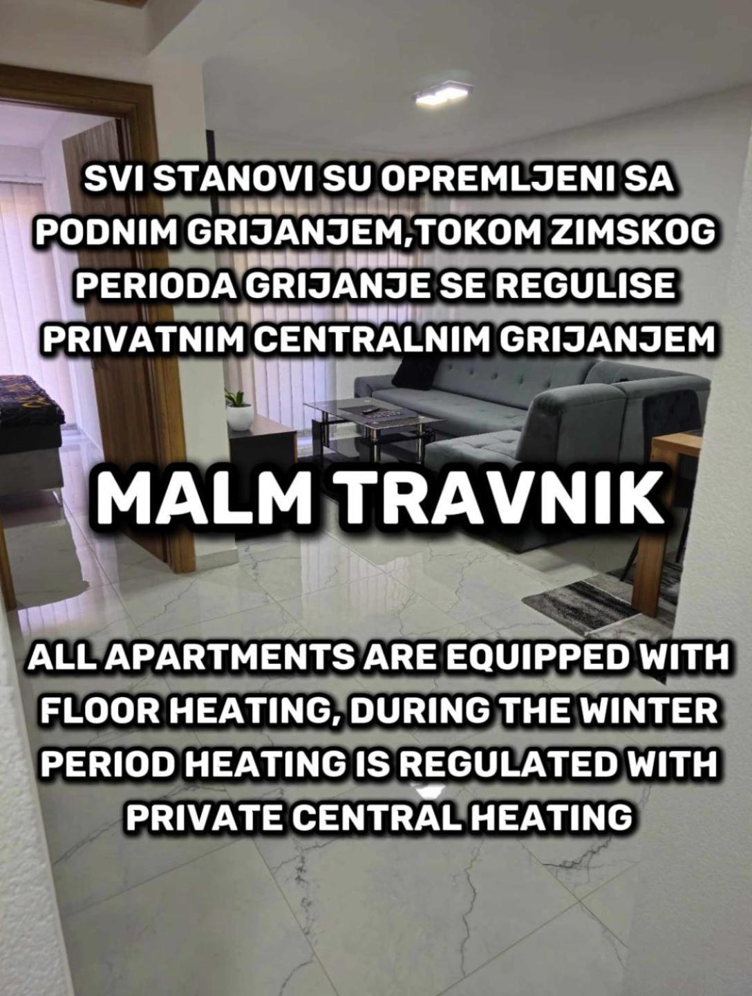 Malm Travnik 아파트 외부 사진